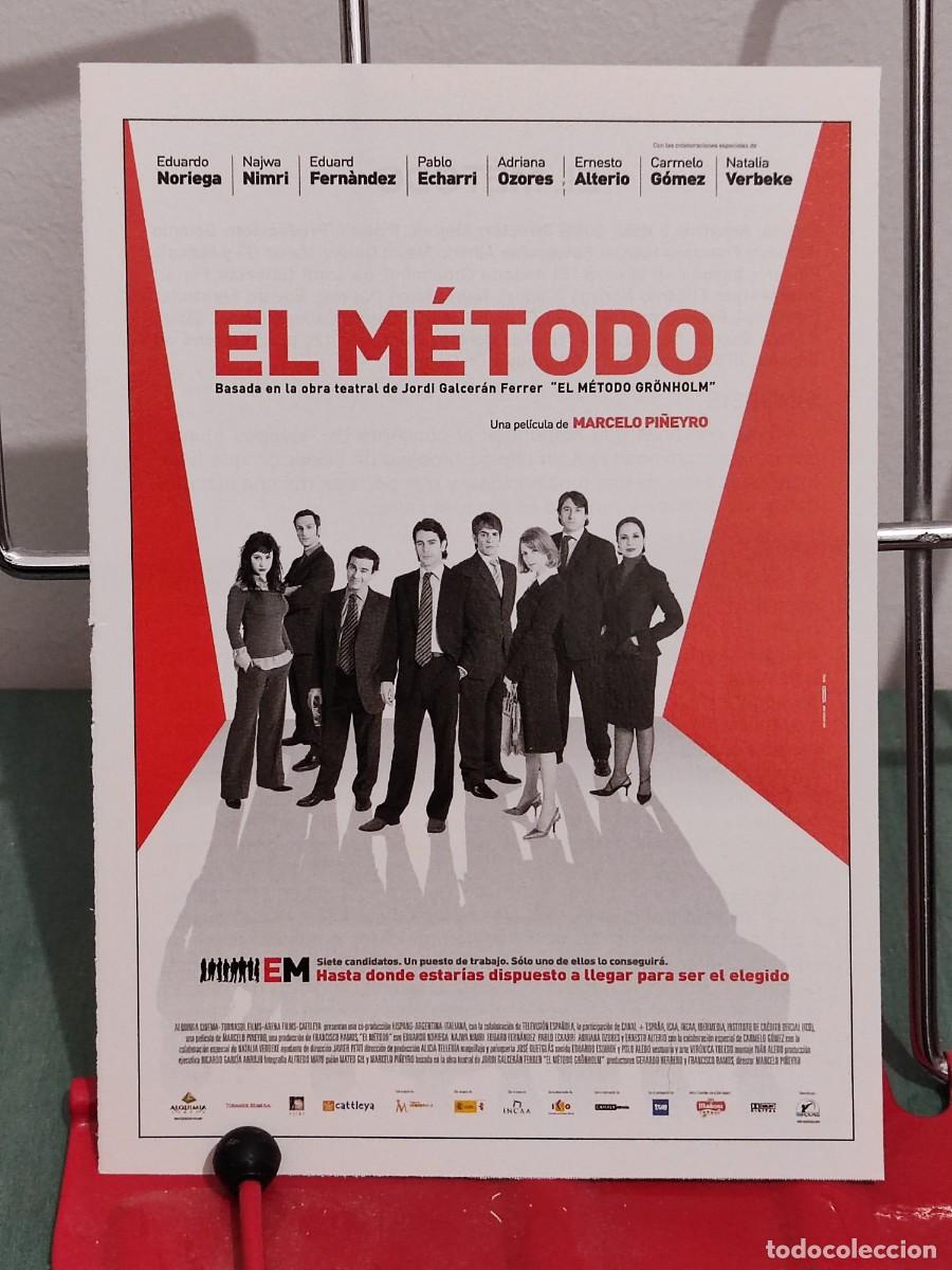 Cinema: El metodo . Ficha revista Accion cine