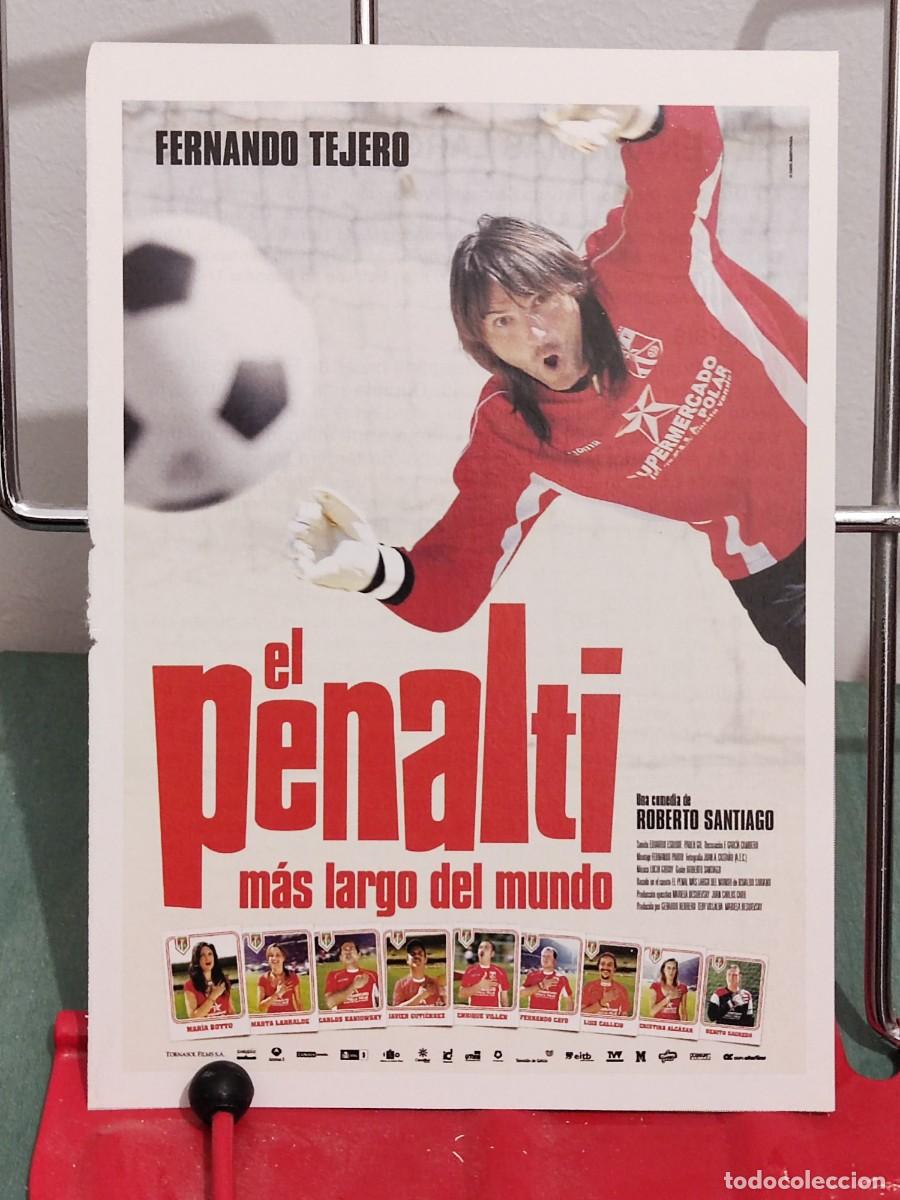 Cinema: El penalti mas largo del mundo . Ficha revista Accion cine