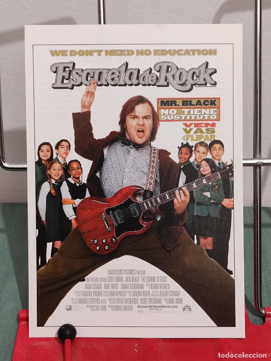 Kino: Escuela de rock . Ficha revista Accion cine