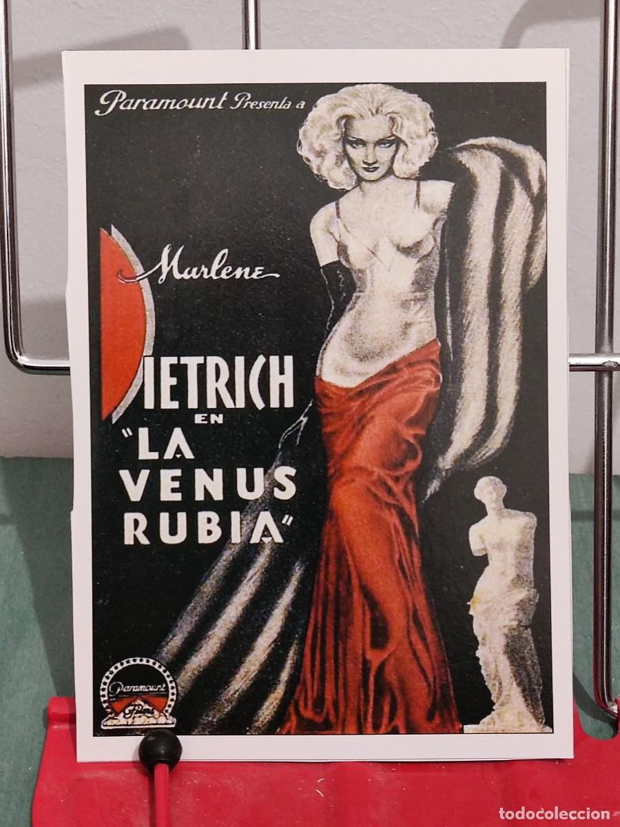 Cinema: La venus rubia . Ficha revista Accion cine
