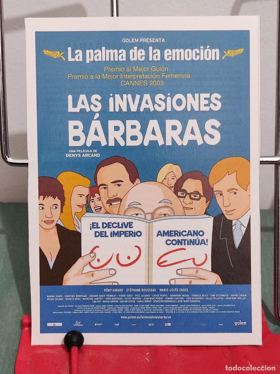 Kino: Las invasiones barbaras . Ficha revista Accion cine