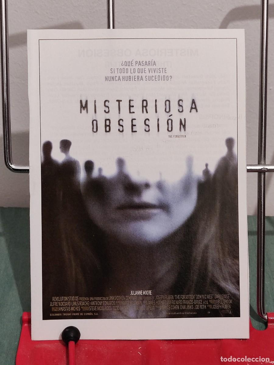 Cinema: Misteriosa obsesion . Ficha revista Accion cine