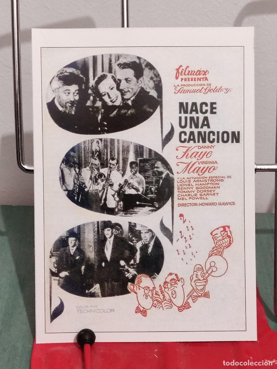 Cinema: Nace una cancion . Ficha revista Accion cine
