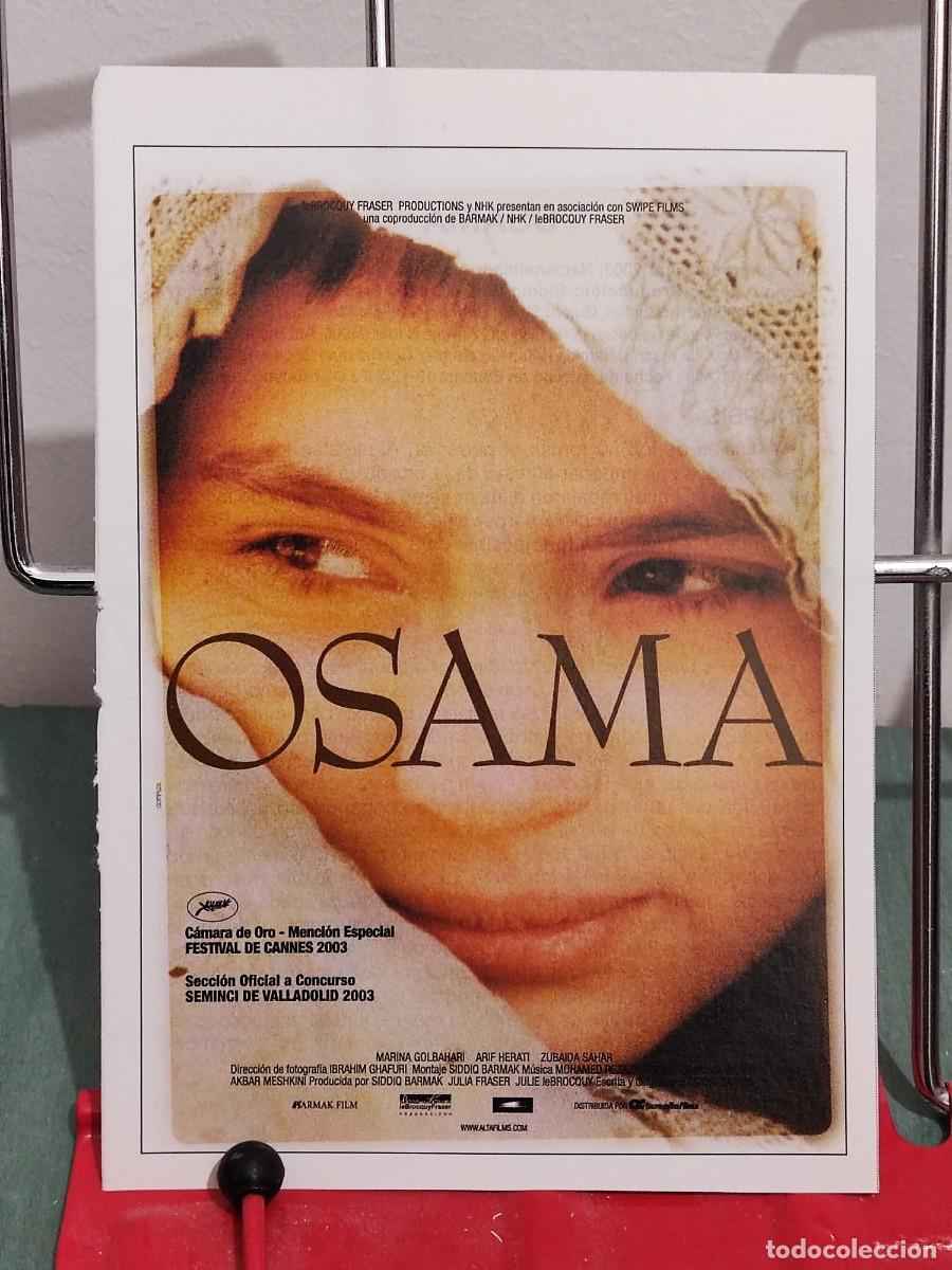 Cinema: Osama . Ficha revista Accion cine