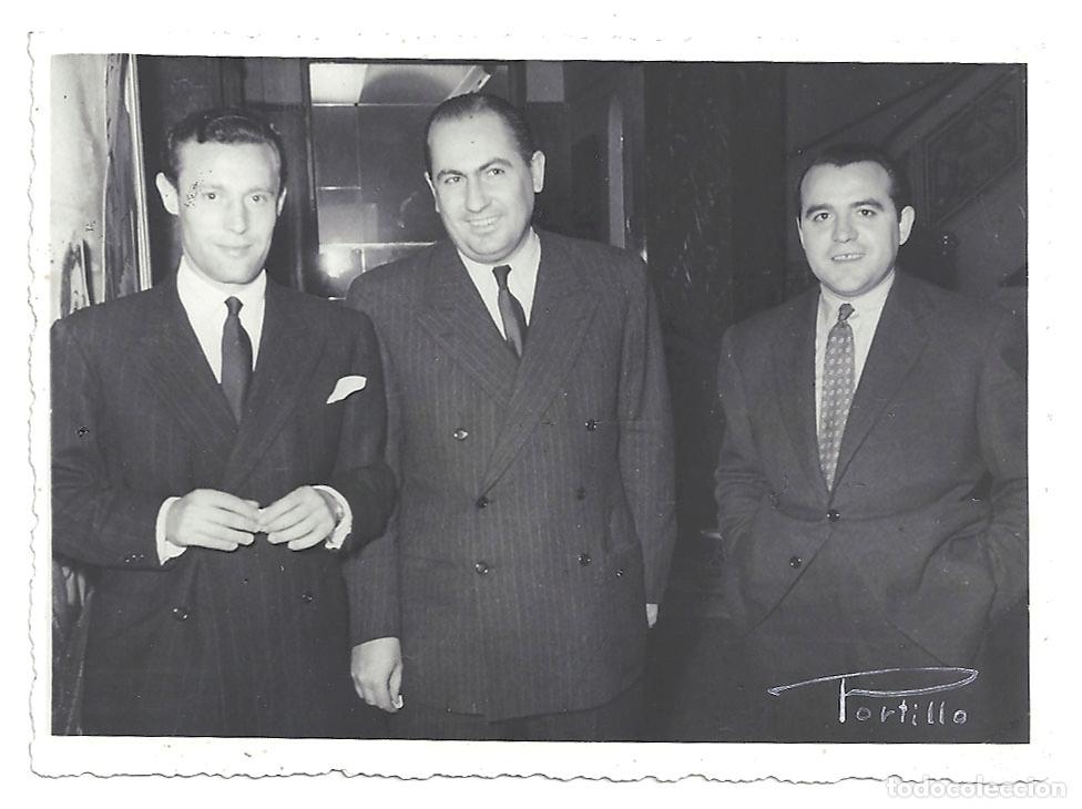Kino: FJC 0357 RAFAEL GIL JULIO PE&Ntilde;A ALFREDO FRAILE TIERRA SEDIENTA FOTO B/N ORIGINAL ESPA&Ntilde;OLA F. PORTILLO