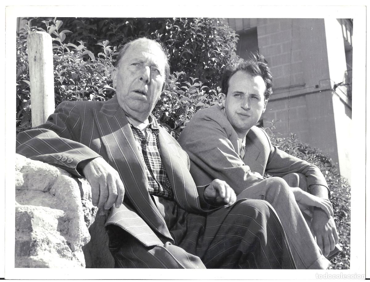 Cine: FJC 0379 JOSE ISBERT JUANJO MENENDEZ FULANO Y MENGANO FOTO B/N ORIGINAL ESPA&Ntilde;OLA FOTOGRAFO ORTAS