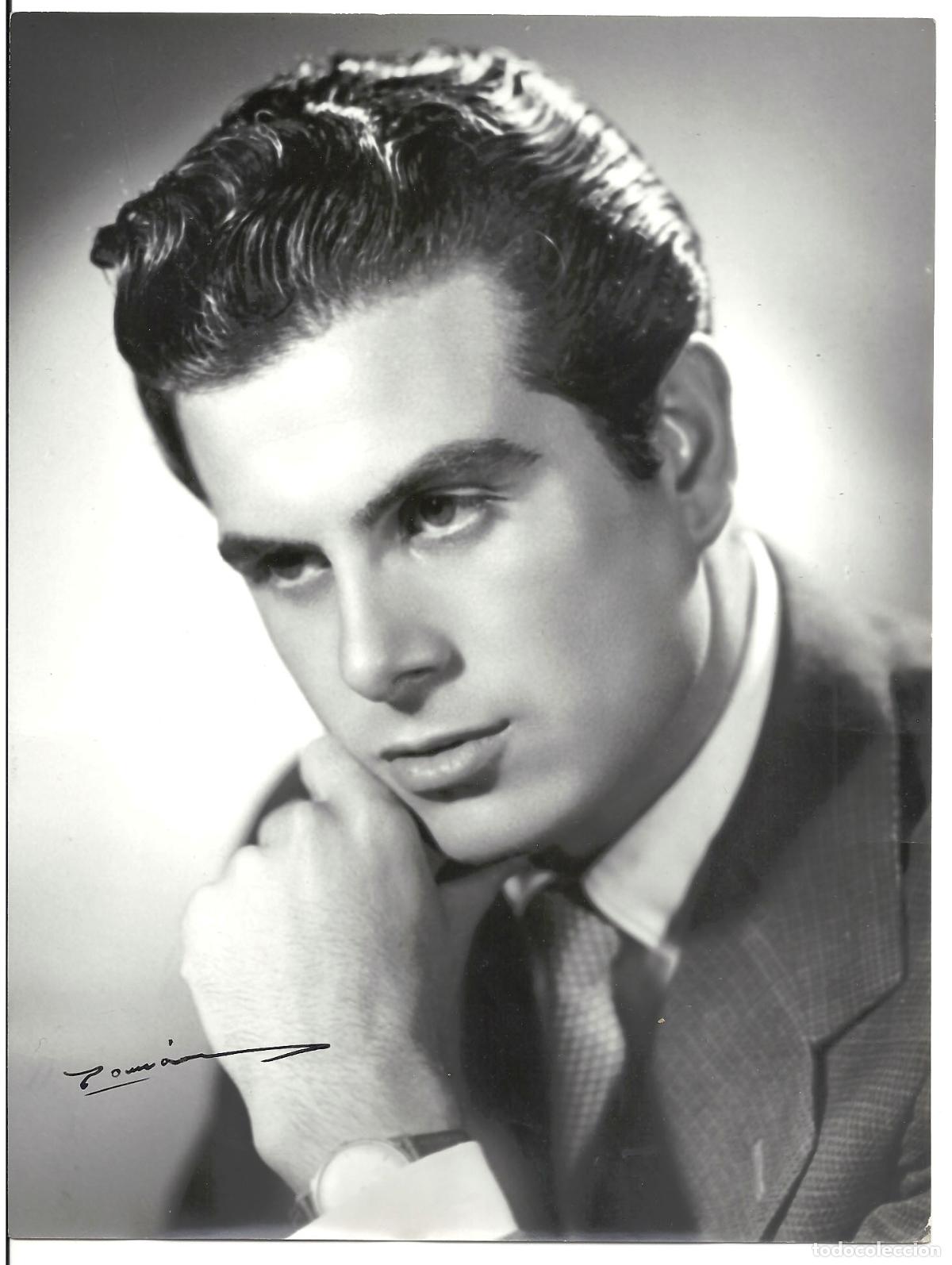 Cine: FJC 0380 ENRIQUE VERA FOTO B/N ORIGINAL ESPA&Ntilde;OLA FOTOGRAFO ROMAN