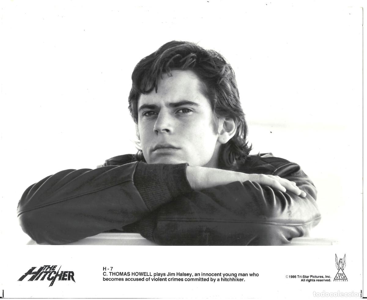 Kino: FJC 0392 C. THOMAS HOWELL CARRETERA AL INFIERNO FOTO B/N ORIGINAL AMERICANA