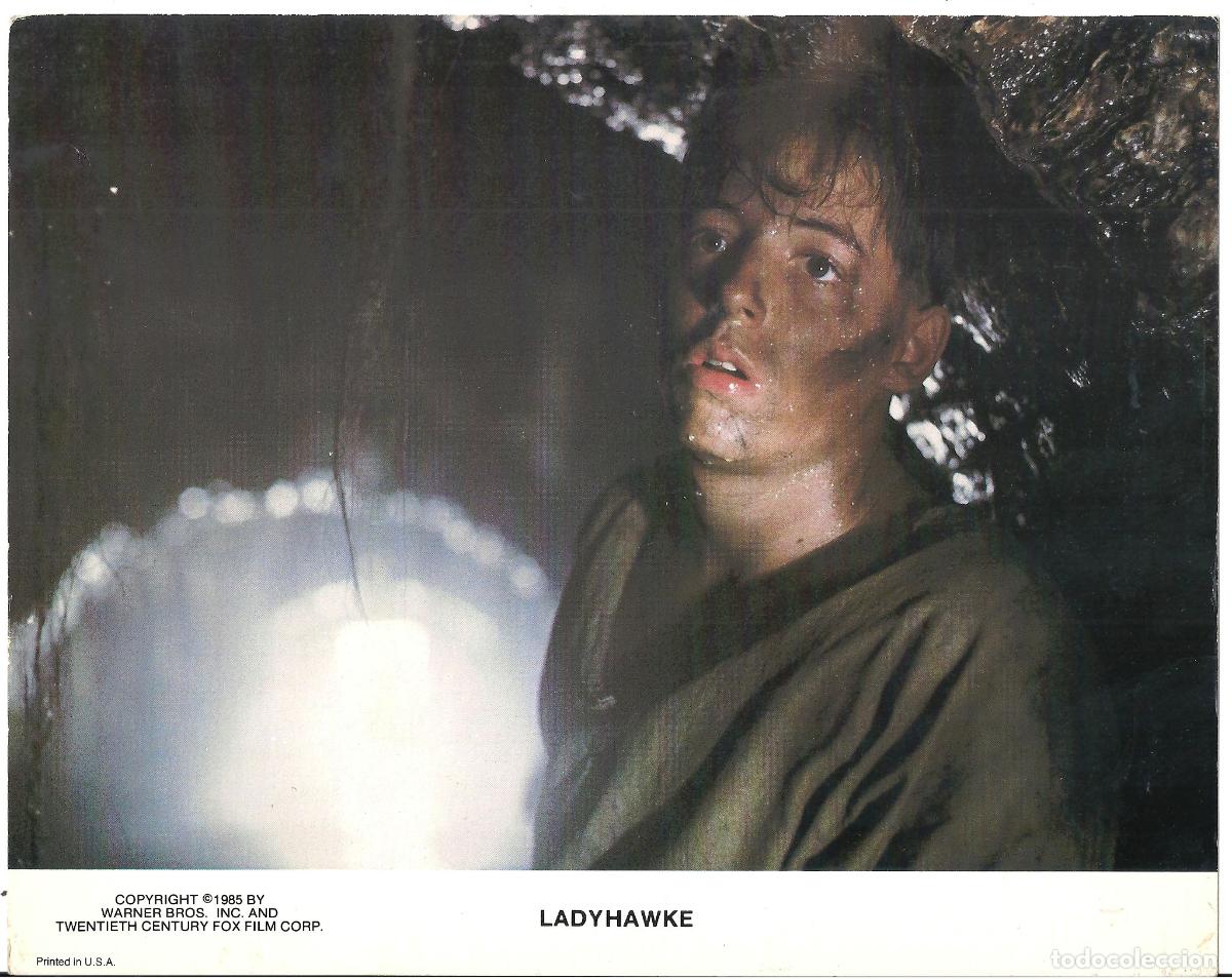 Cine: FJC 0398 MATTHEW BRODERICK LADY HALCON FOTOCROMO ORIGINAL AMERICANO