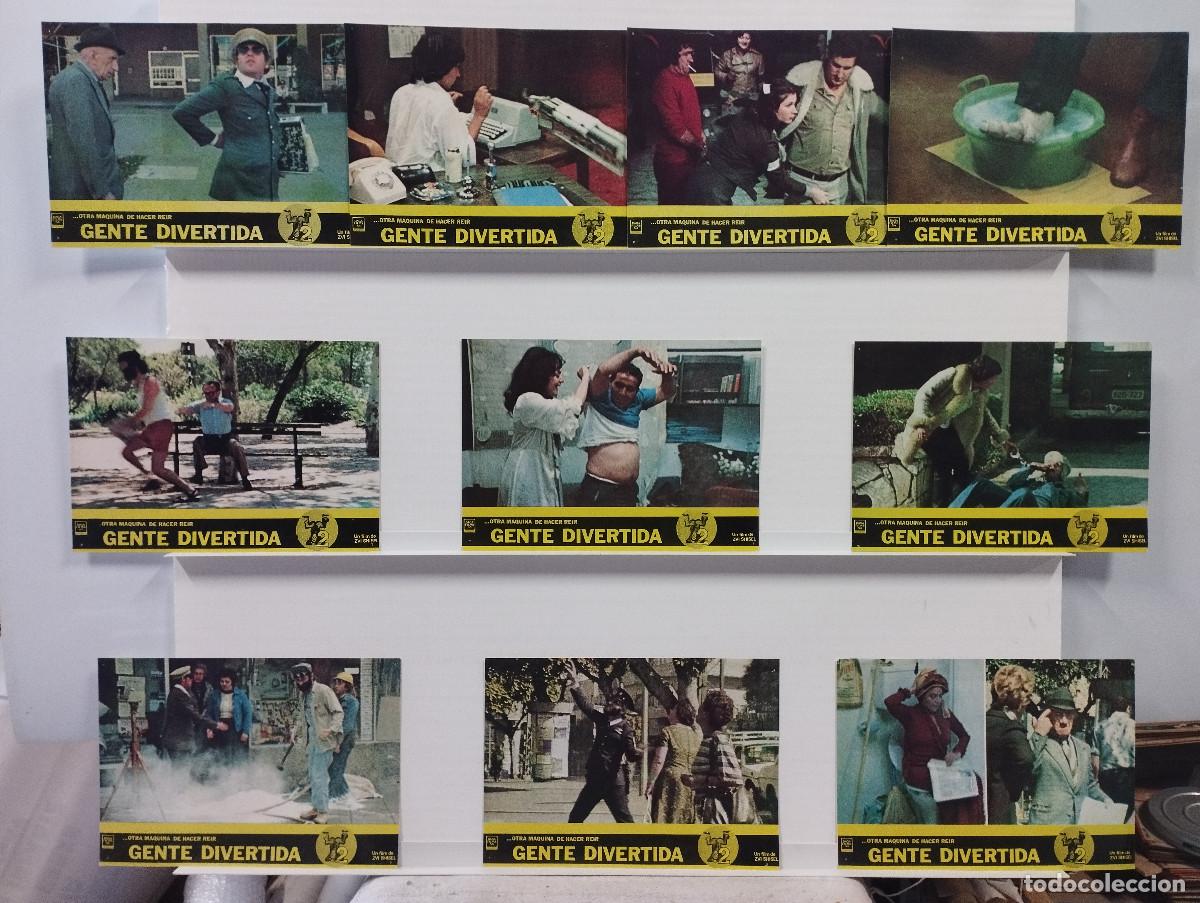 Cinema: GENTE DIVERTIDA. TZVI SHISEL. 10 FOTOCROMOS
