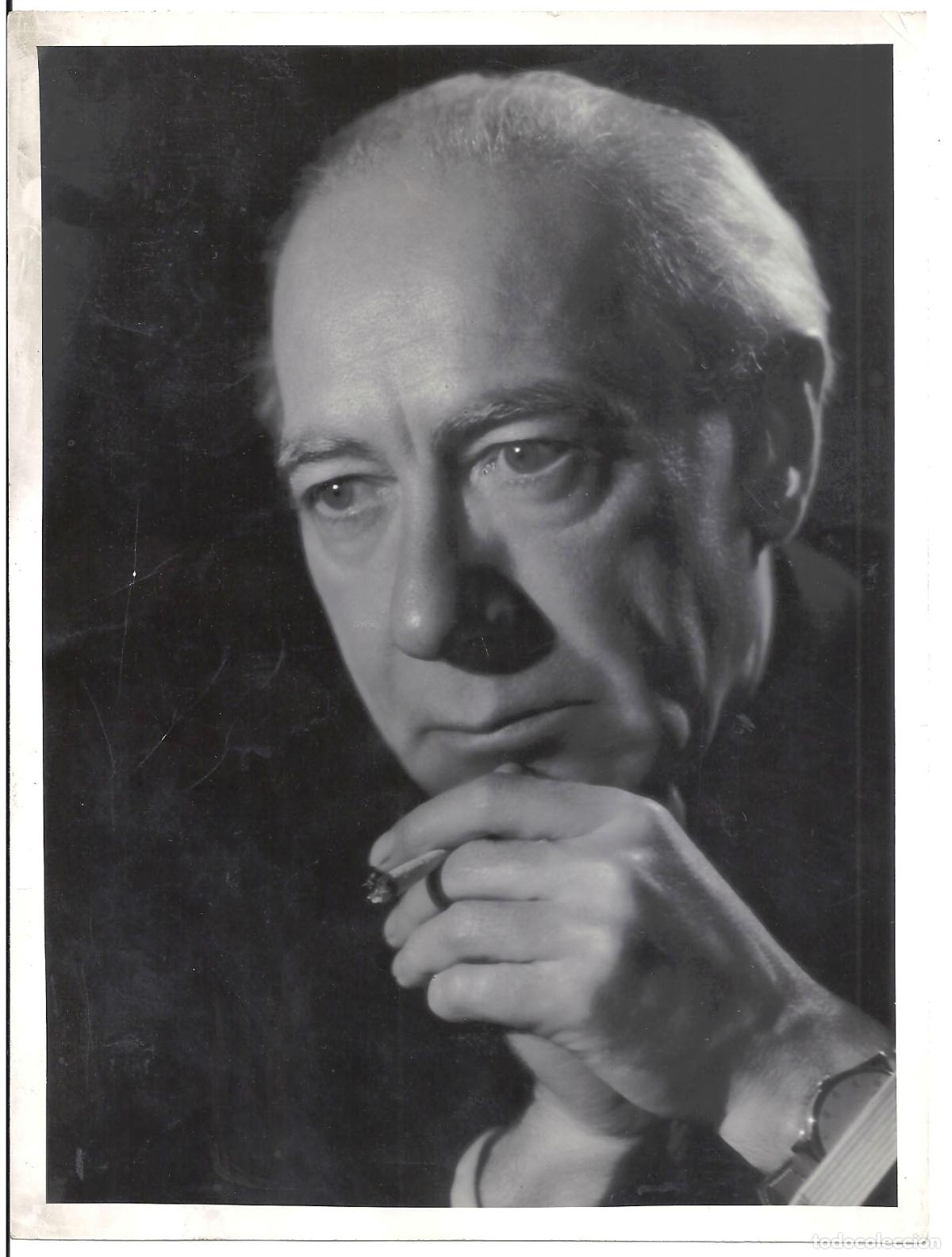 Cine: FJC 0417 NICOLAS PERCHICOT FOTO B/N ORIGINAL ESPA&Ntilde;OLA