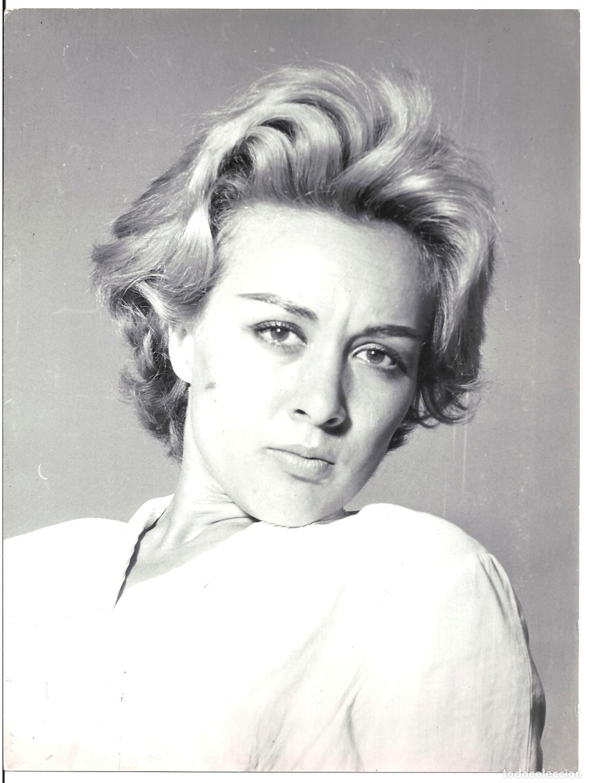 Kino: FJC 0435 MARIA MAHOR FOTO B/N ORIGINAL ESPA&Ntilde;OLA FOTOGRAFO VICTOR MANUEL