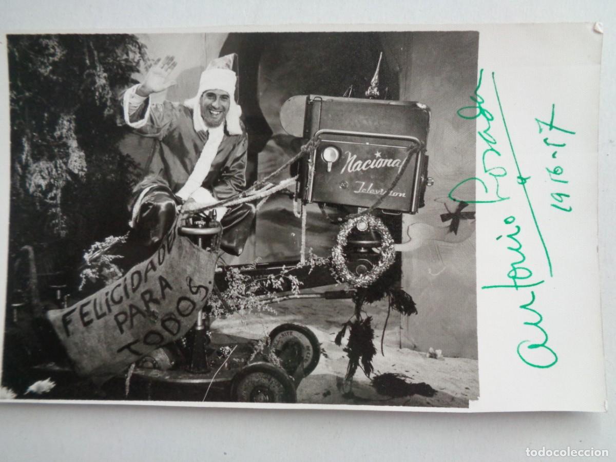 Cine: FOTO DEL LOCUTOR Y ACTOR DE RADIO ANTONIO LOSADA I BLANCH, 1957 . FIRMADA.