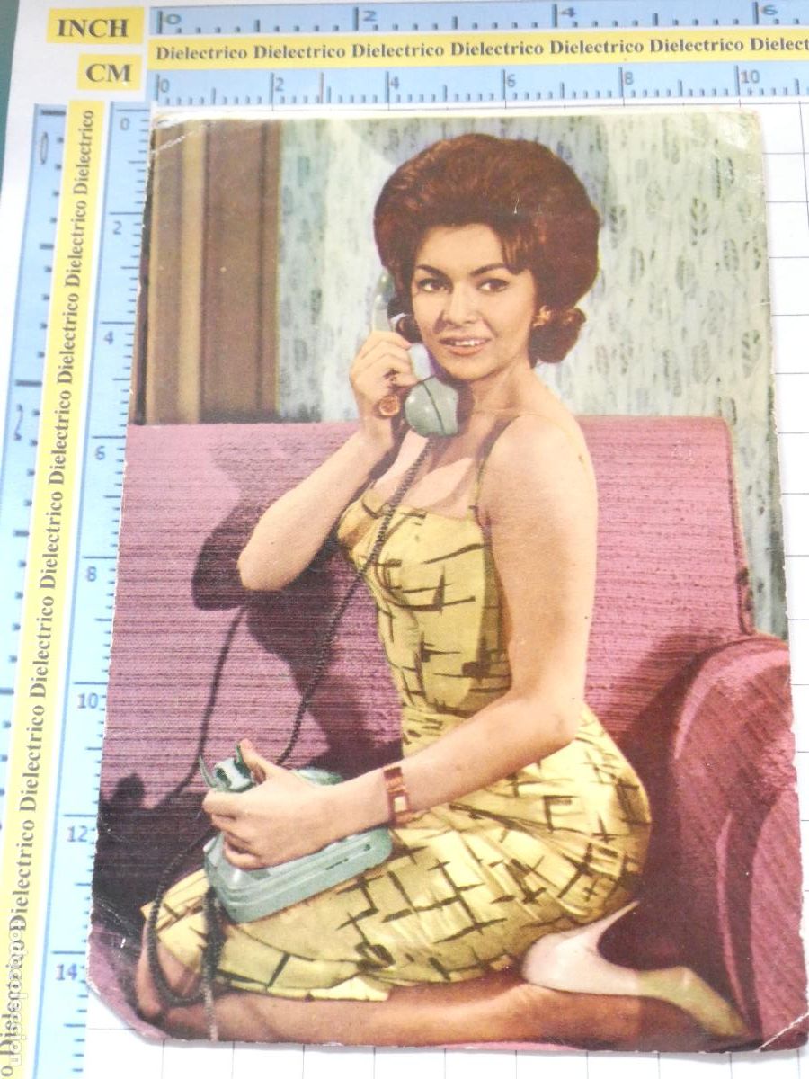 Cine: POSTAL DE ARTISTAS ACTRICES CANTANTES. A&Ntilde;O 1964. ETHEL ROJO 131 BERGAS. 1300