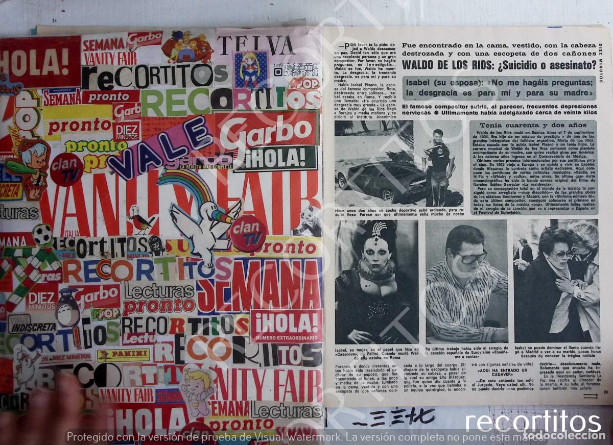 Cine: WALDO DE LOS RIOS ISABEL PISANO