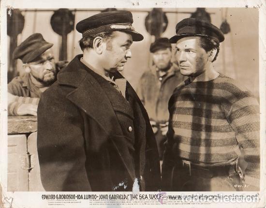 Cine: Fotograf&iacute;a Original The Sea Wolf Edward G Robinson John Garfield Ida Lupino M. Curtiz Warner Bros.
