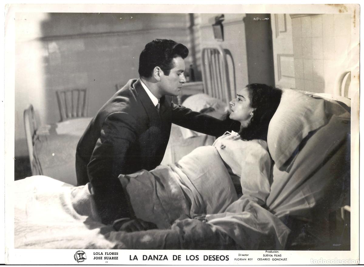 Cine: F35027 LOLA FLORES JOSE SUAREZ LA DANZA DE LOS DESEOS FOTO ORIGINAL B/N ESPA&Ntilde;OLA