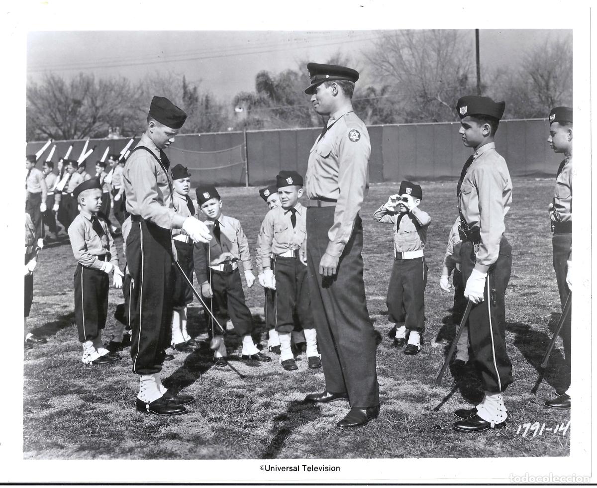 Cine: F35062 CHARLTON HESTON LA GUERRA PRIVADA DEL MAYOR BENSON FOTO B/N ORIGINAL AMERICANA