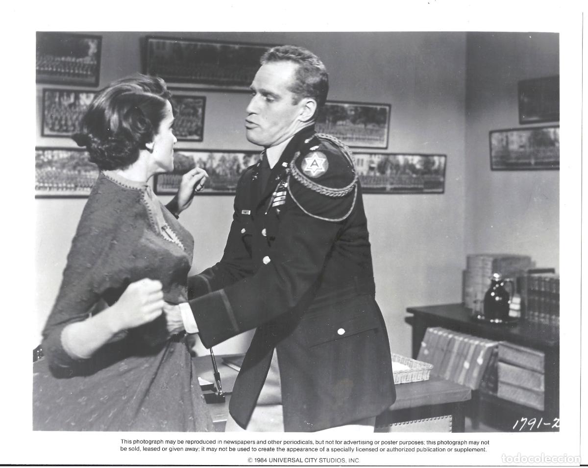 Cine: F35063 CHARLTON HESTON LA GUERRA PRIVADA DEL MAYOR BENSON FOTO B/N ORIGINAL AMERICANA