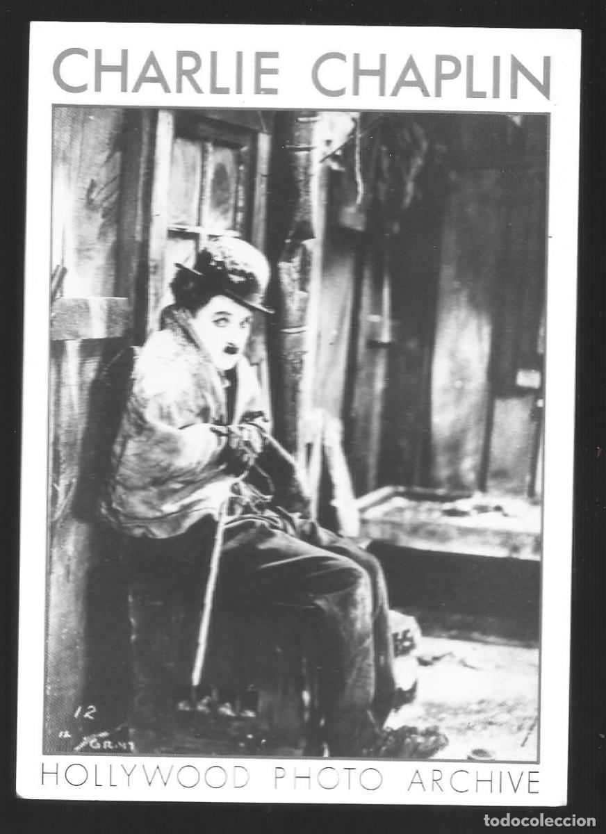 Cine: 1 postal de cine la pelicula charlie chaplin hollywood photo archive