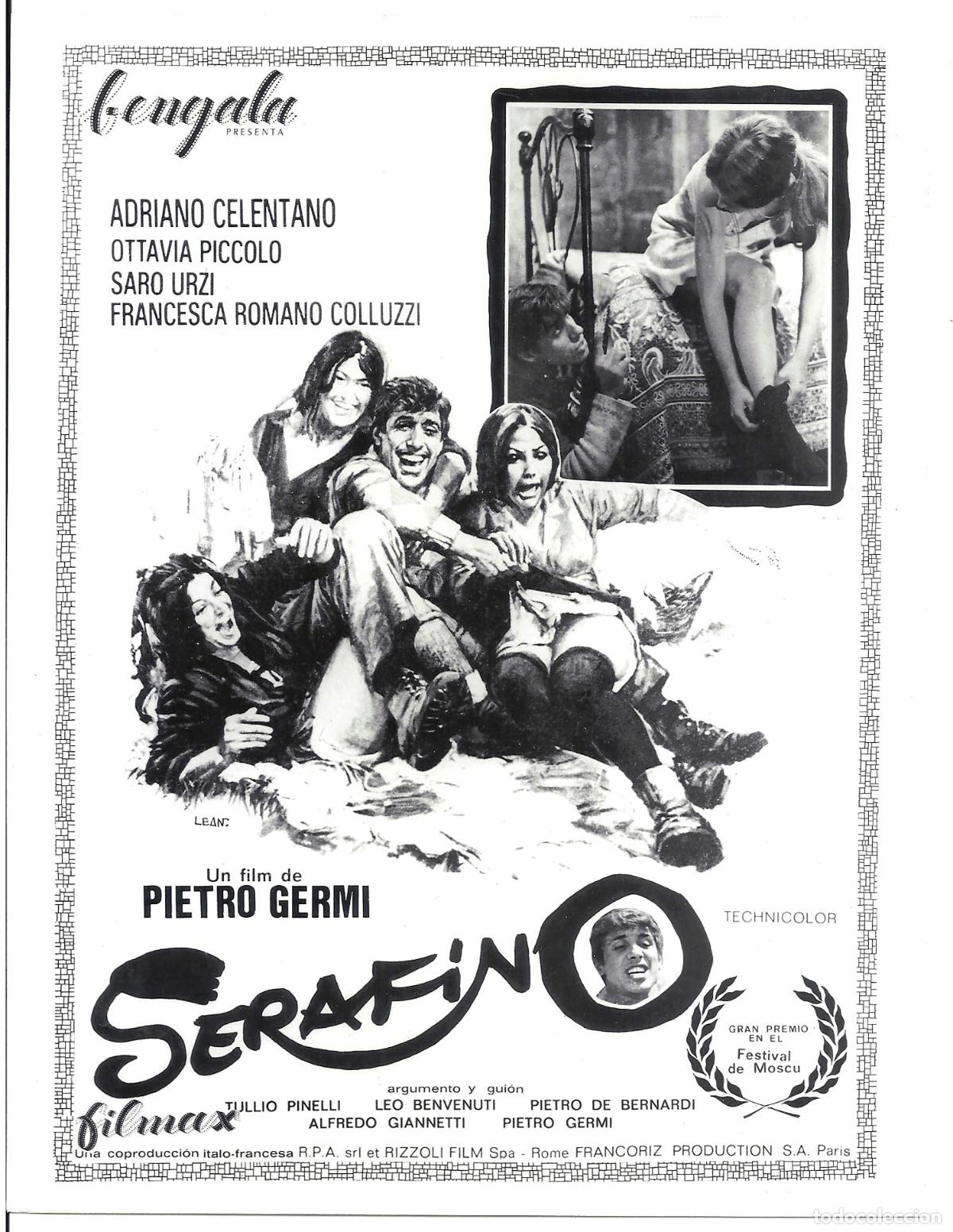 f34953 serafino adriano celentano foto b/n orig - Compra venta en  todocoleccion