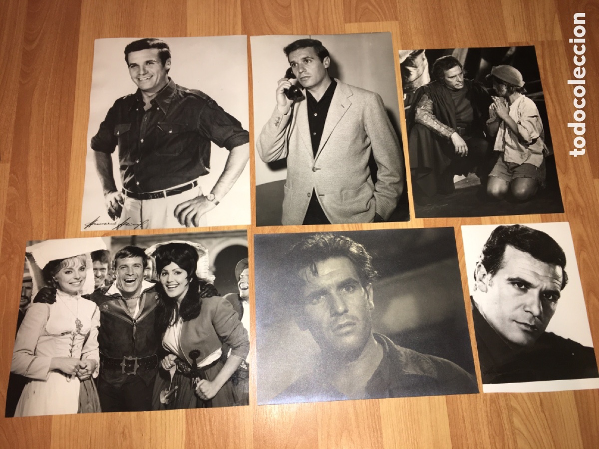 Cin&eacute;ma: Paco Rabal - Lote fotograf&iacute;as