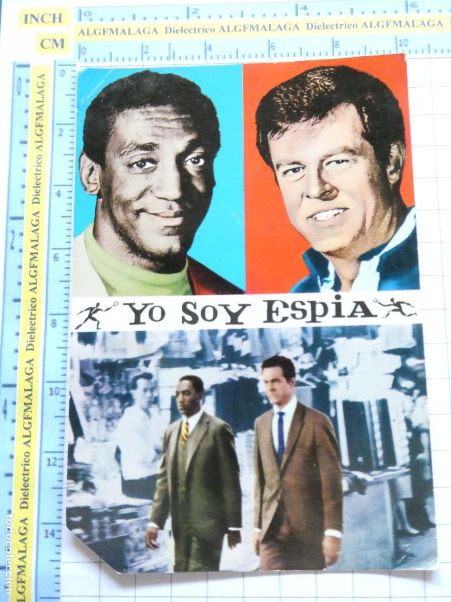 Cinema: POSTAL DE ARTISTAS. YO SOY ESPIA BILL COSBY ROBERT CULP. 1549