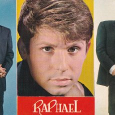 Cine: POSTAL DEL CANTANTE Y ACTOR DE CINE : RAPHAEL. SIN CIRCULAR. AÑO 1966