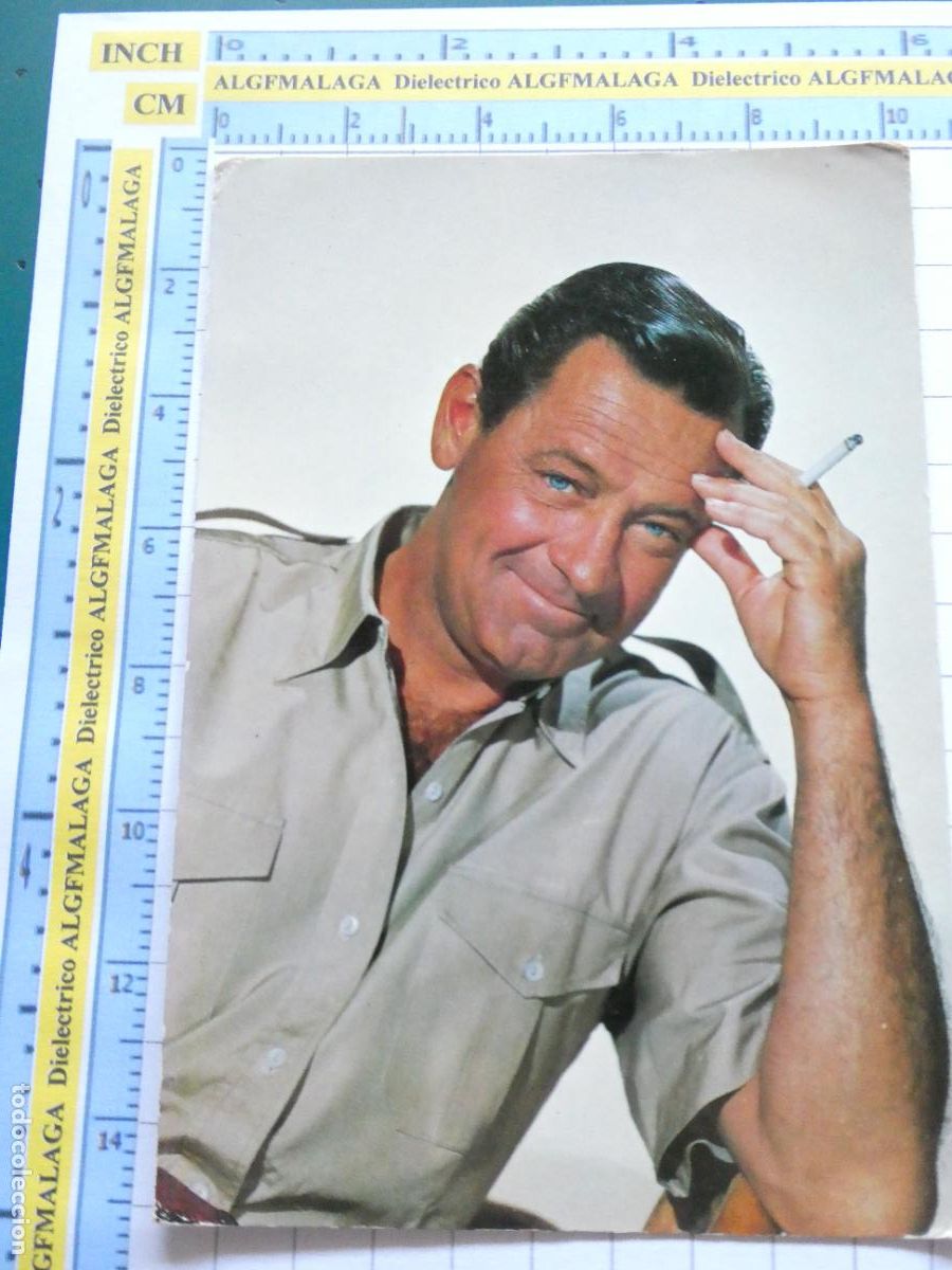 Cinema: POSTAL DE CINE ARTISTAS ACTORES. A&Ntilde;O 1965. WILLIAM HOLDEN 16 OSCARCOLOR. 1569