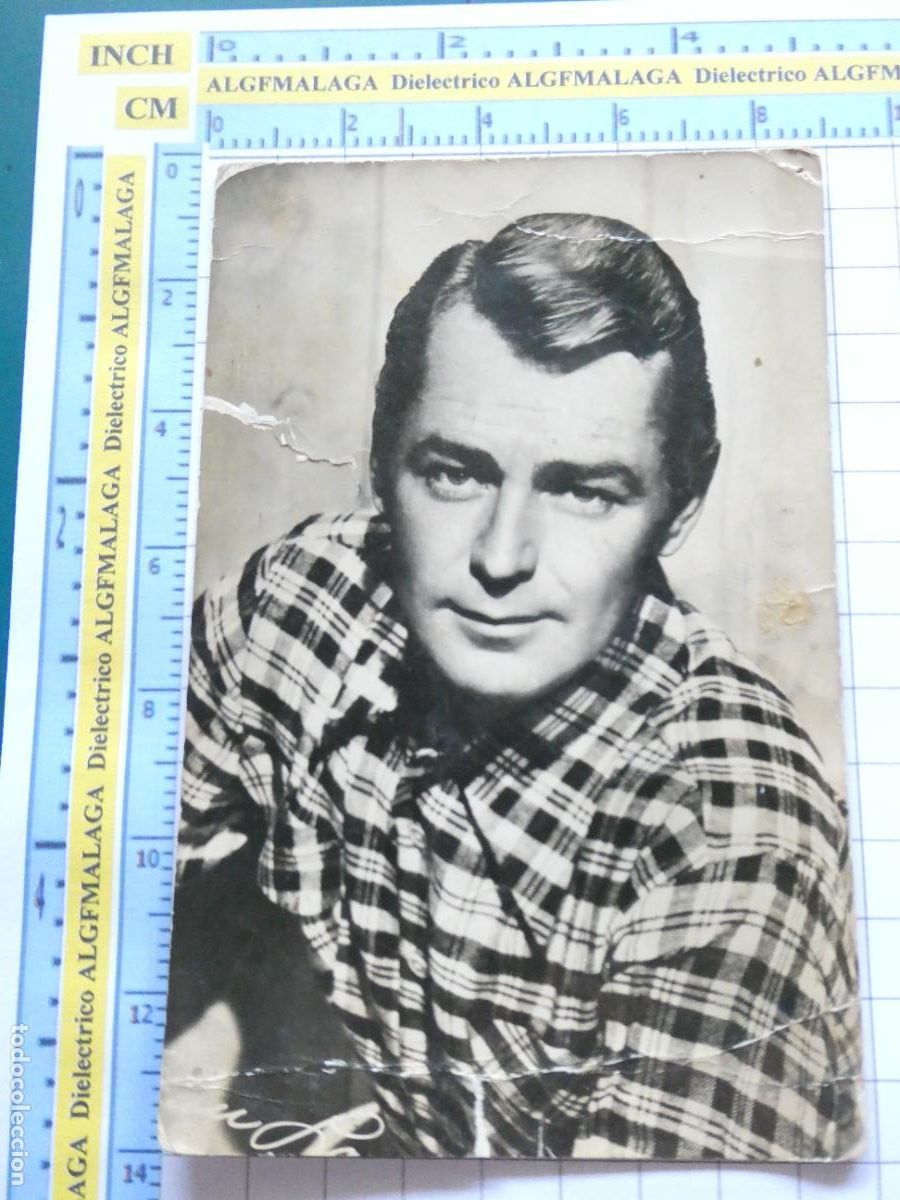 Cinema: POSTAL DE CINE ARTISTAS ACTORES. A&Ntilde;OS 50. ALAN LADD. 1572