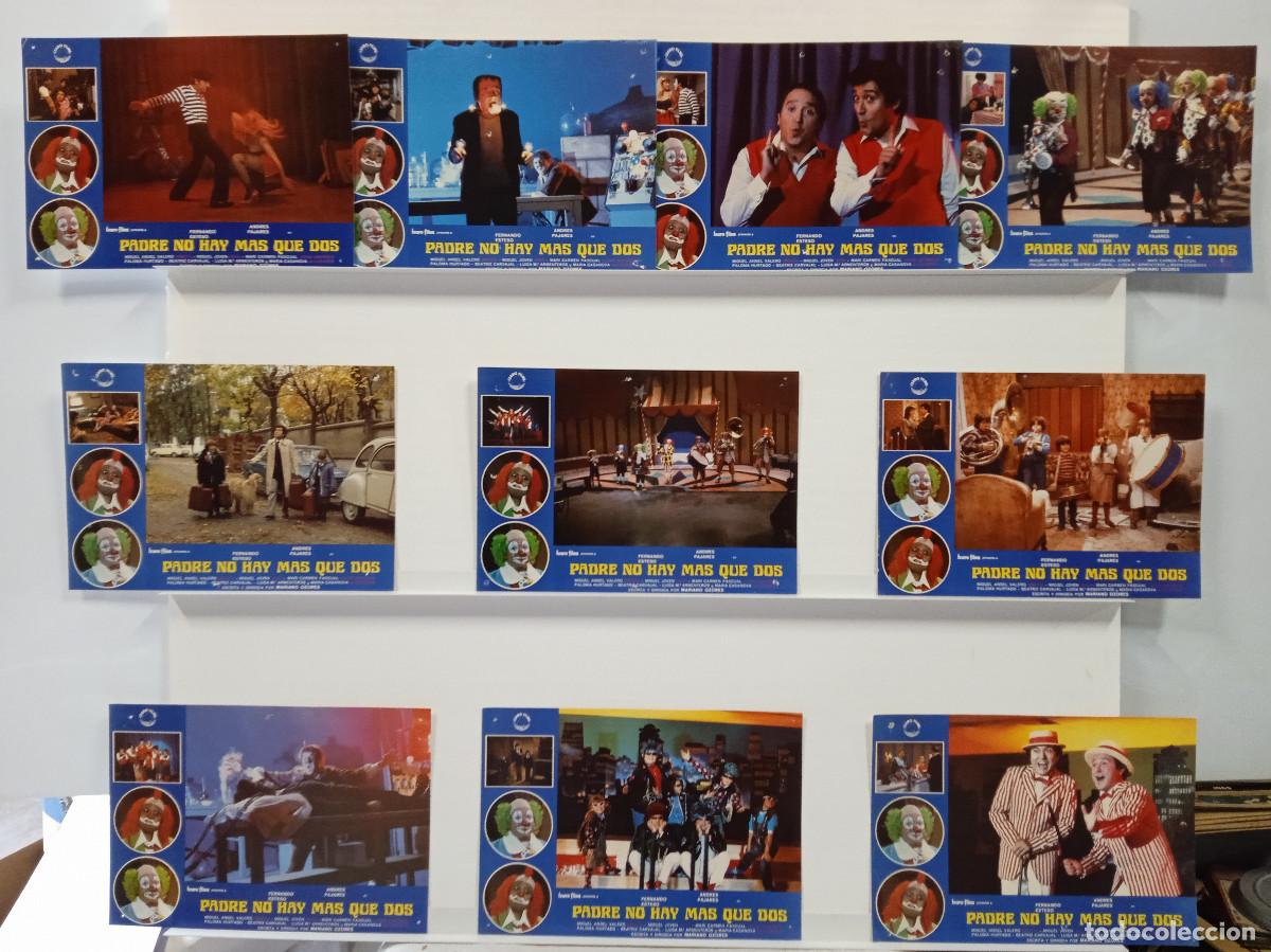 Cine: Padre no hay m&aacute;s que dos. Fernando Esteso, Andr&eacute;s Pajares, Mar&iacute;a Casanova 10 FOTOCROMOS