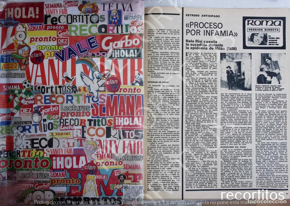 Kino: PACO RABAL NELO RISI PROCESO POR INFAMIA MILAN