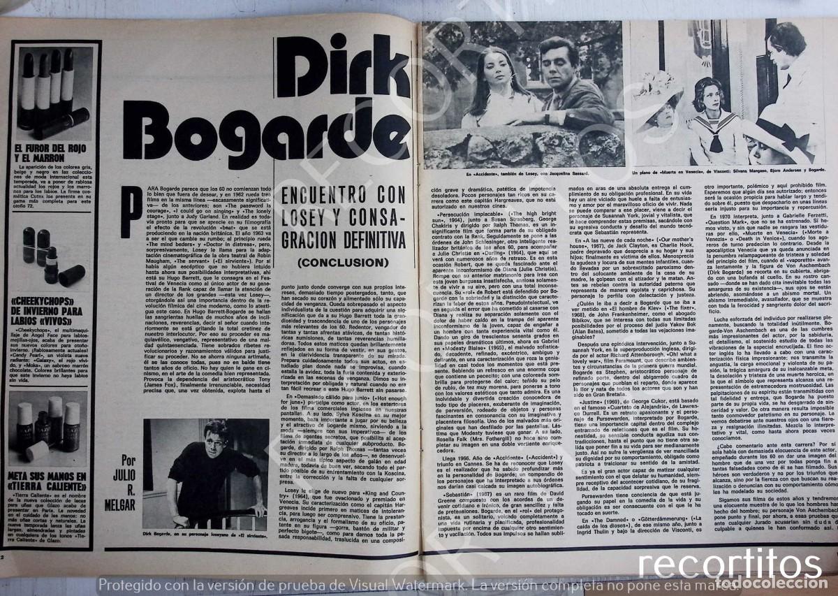 Kino: DIRK BOGARDE VISCONTI BJORN ANDERSON