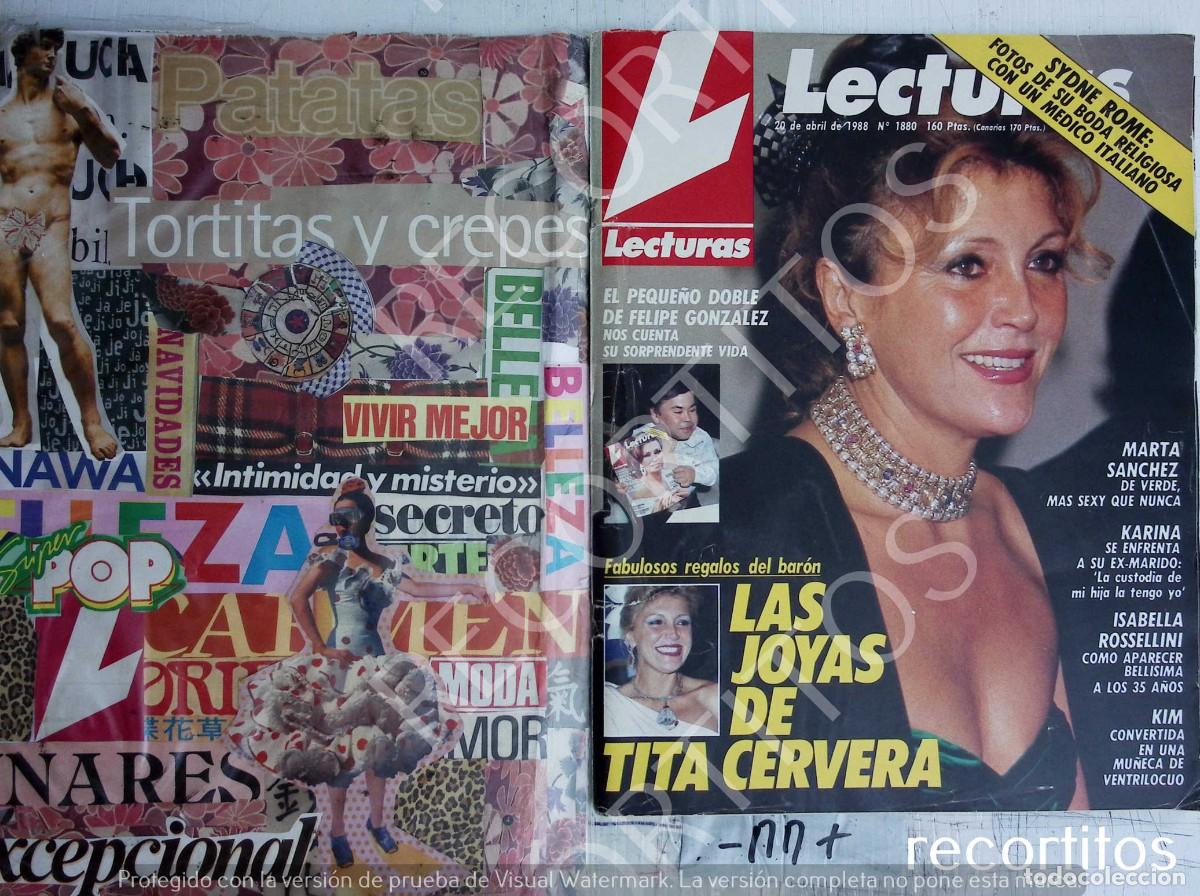 Cine: RECORTE PORTADA TITA CERVERA LAS JOYAS DE MISS ESPA&Ntilde;A