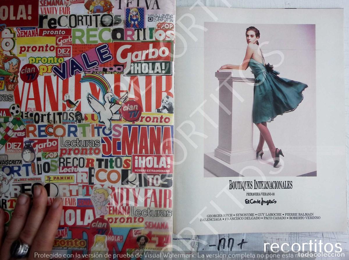 Cine: BOUTIQUES INTERNACIONALES EL CORTE INGLES ANUNCIO PUBLICIDAD
