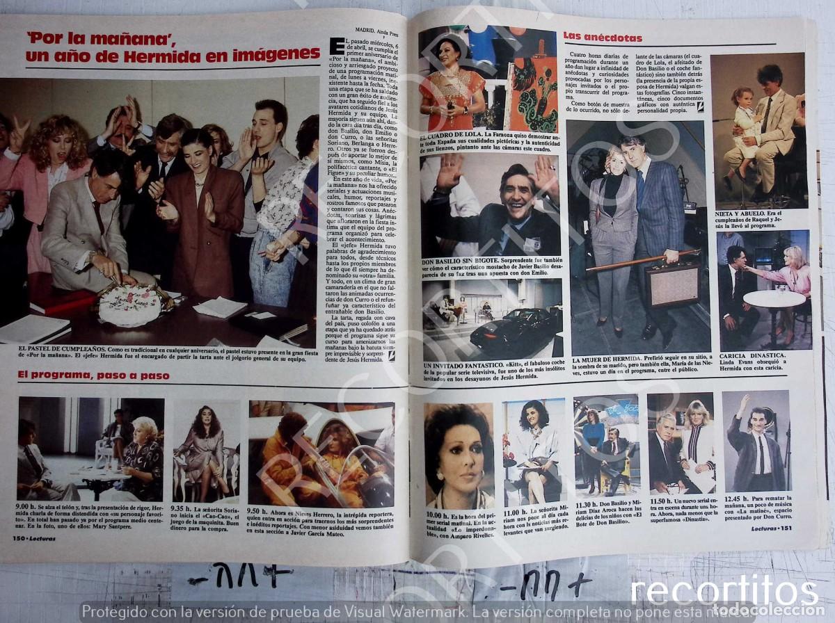 Cine: JAVIER BASILIO LOLA FLORES PINTORA LINDA EVANS JOHN FORSYTHE IRMA SORIANO VERONICA CASTRO SONIA BRAG