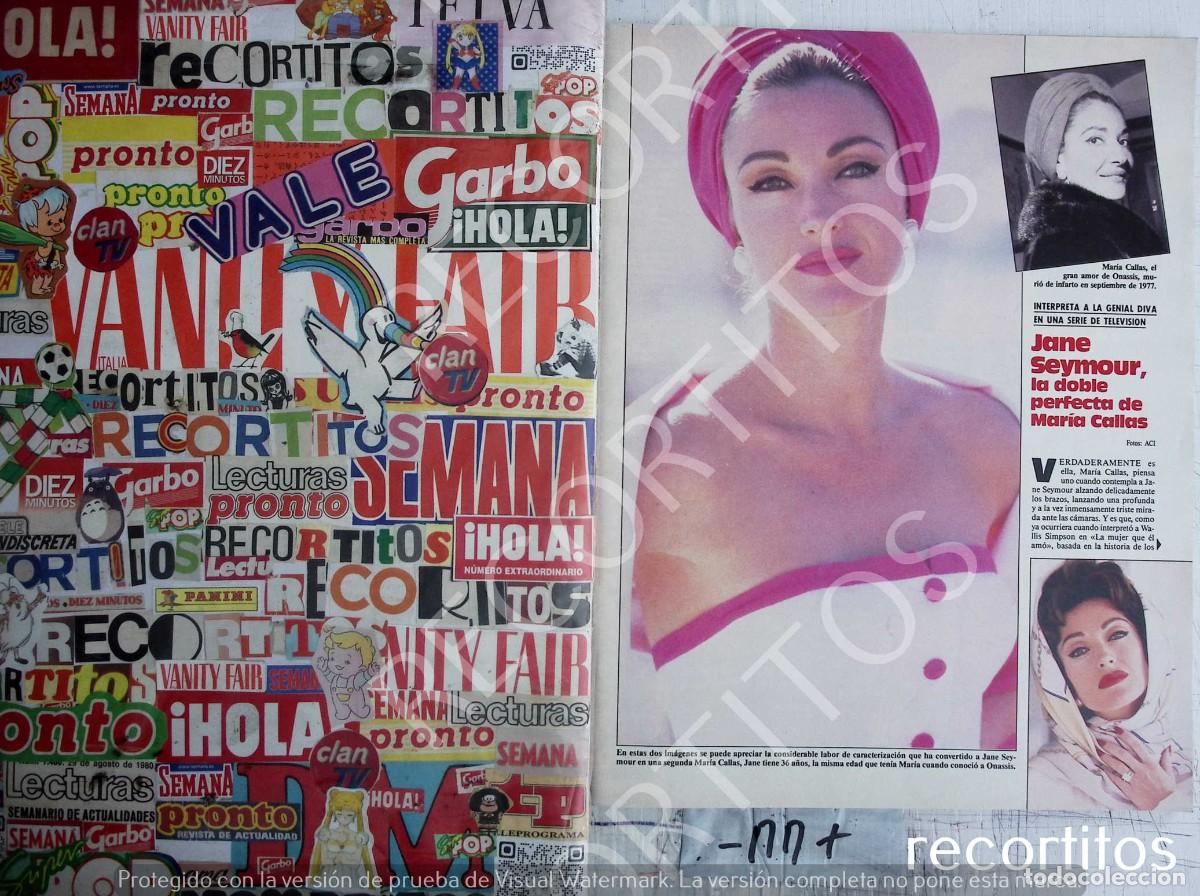 Cine: JANE SEYMOUR MARIA CALLAS