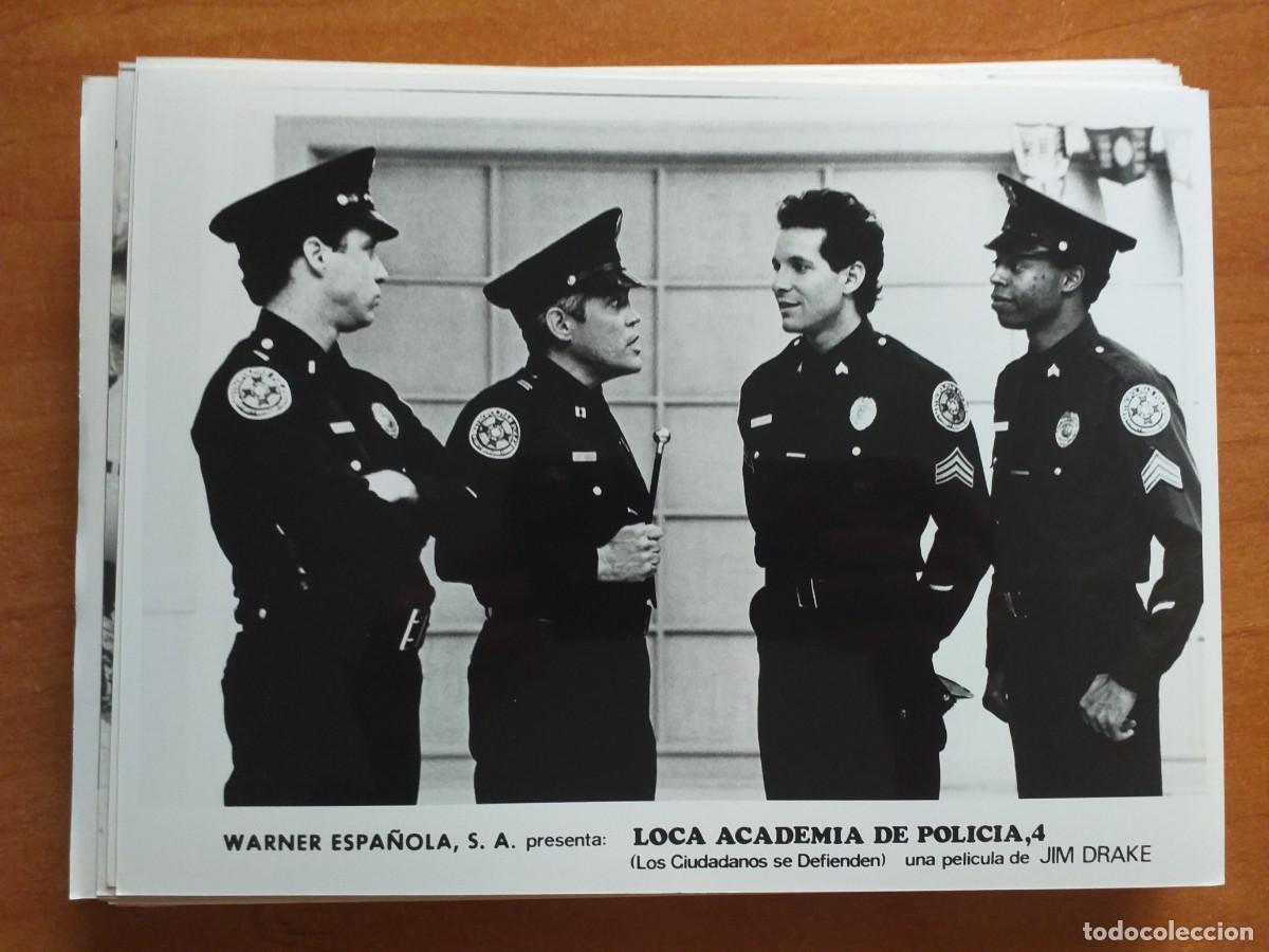 Cinema: FOTOGRAF&Iacute;A PEL&Iacute;CULA LOCA ACADEMIA DE POLIC&Iacute;A . 4 - EN NEGRO