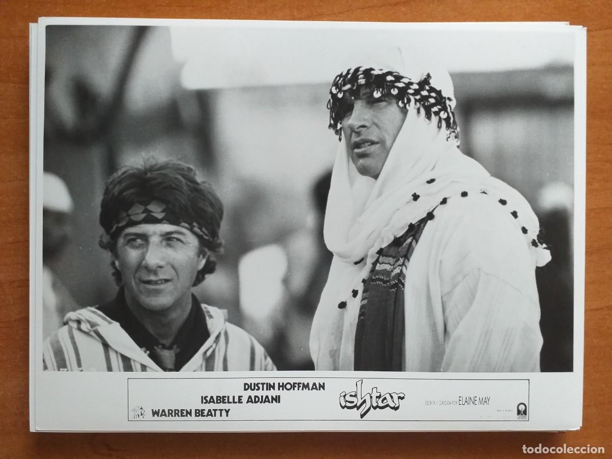 Cine: FOTOGRAF&Iacute;A PEL&Iacute;CULA- ISHTAR CON ISABLLE ADJANI- EN NEGRO