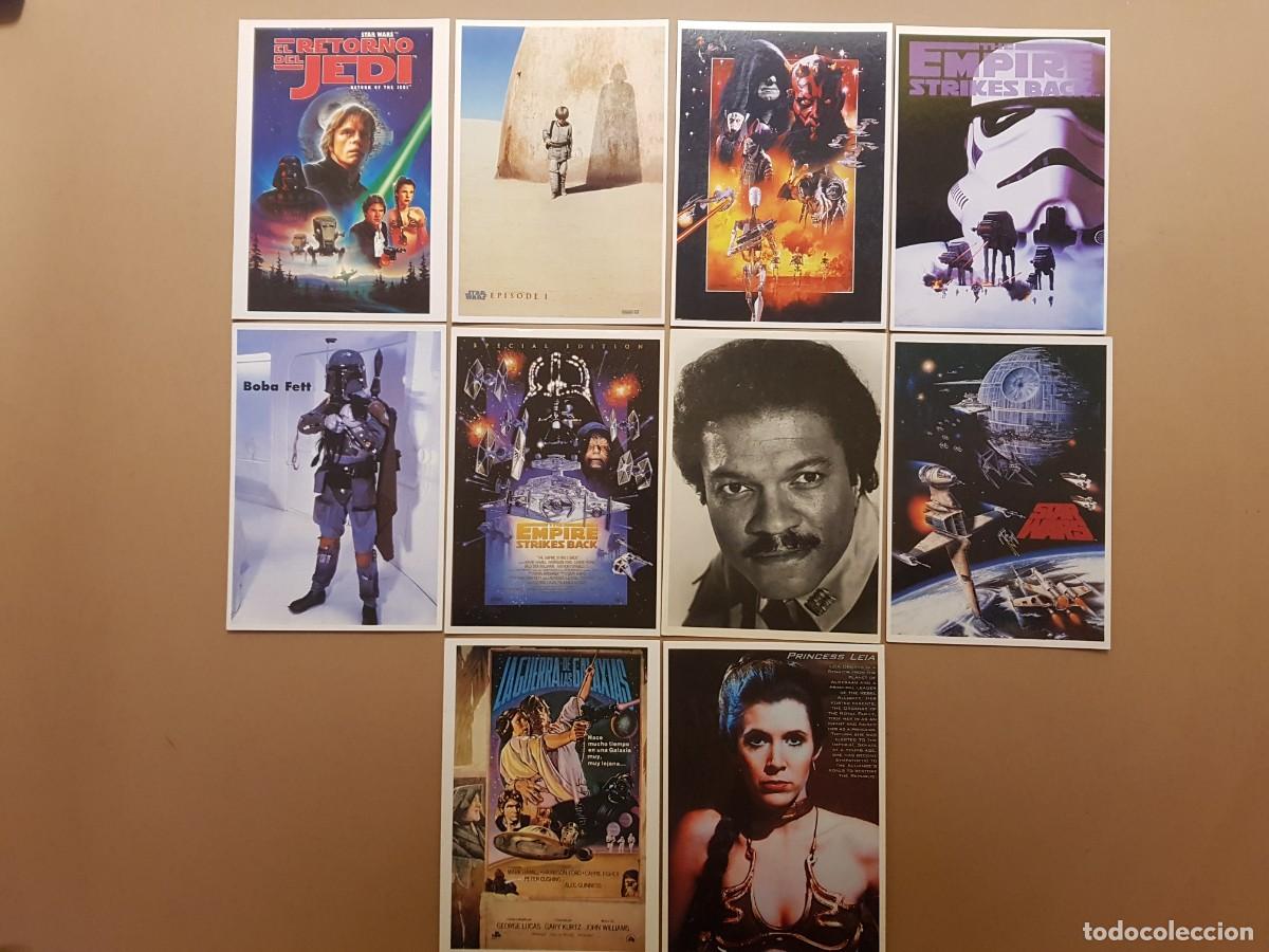 Cine: LOTE: 10 POSTALES LA GUERRA DE LAS GALAXIAS /STAR WARS - N&ordm; 3