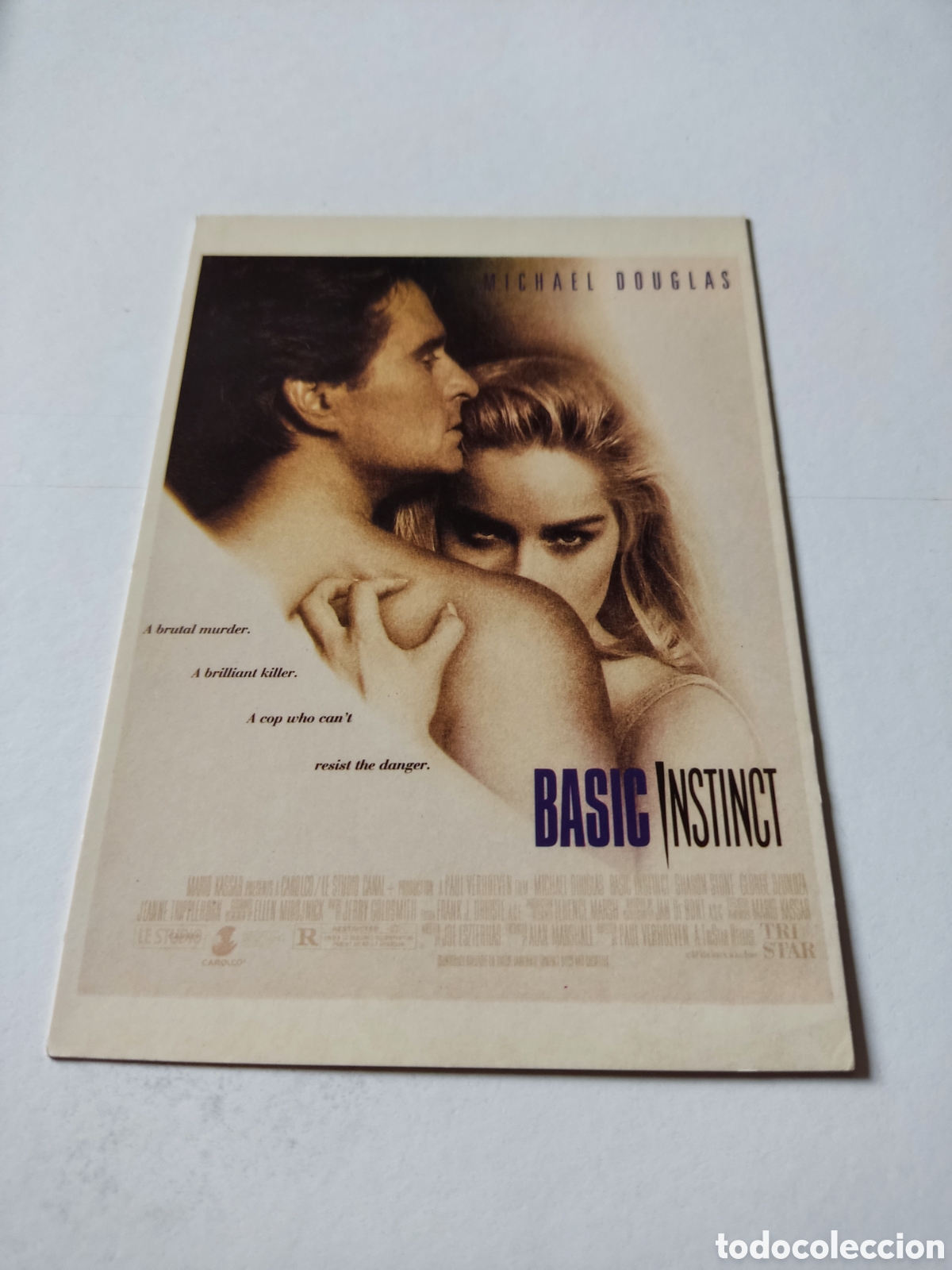 Postal cine basic Instintct