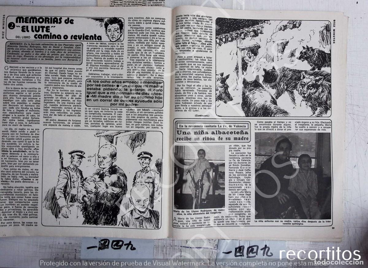 Kino: MEMORIAS DE EL LUTE CAMINA O REVIENTA EN EDIEZ MINUTOS N 2