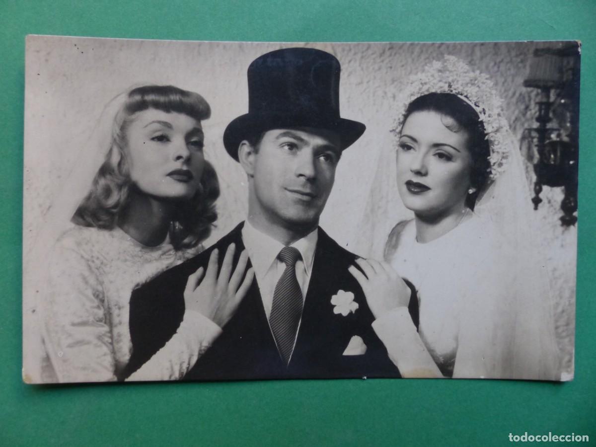 Cine: CONRADO SANMARTIN Y ELENA ESPEJO - FOTO-POSTAL - FOTOGRAFICA