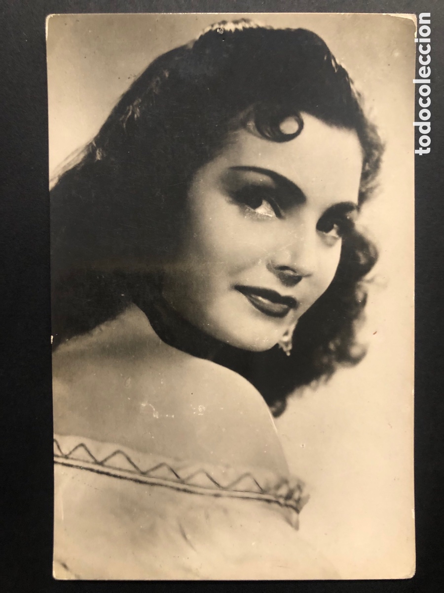 Cine: Antigua tarjeta postal de Carmen sevilla