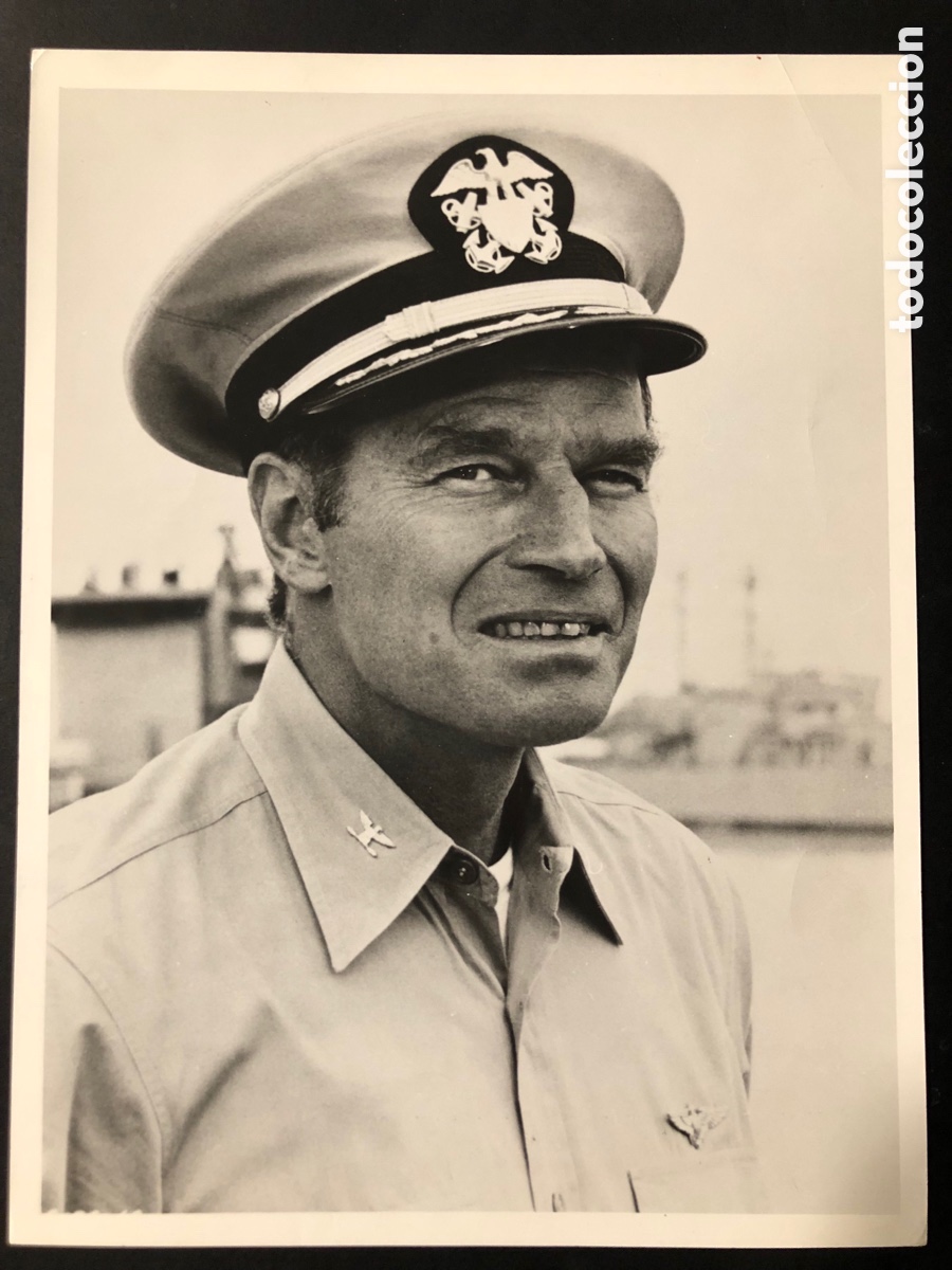 Cine: Foto original de charlton heston