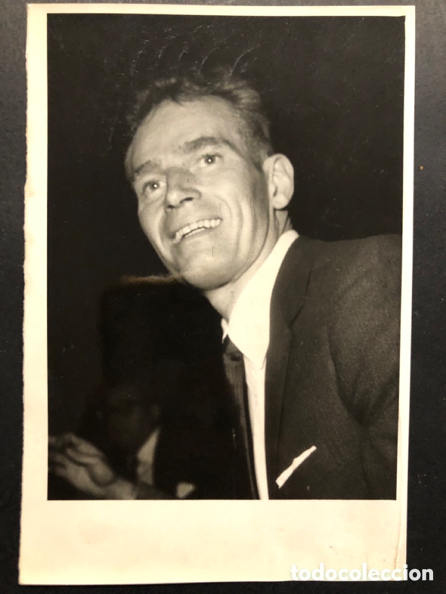 Cine: Foto original de charlton heston en Madrid foto alfredo