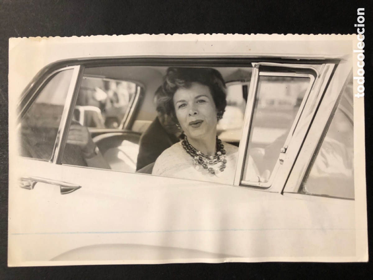 Cine: Foto original de Lydia esposa de charlton heston en Madrid