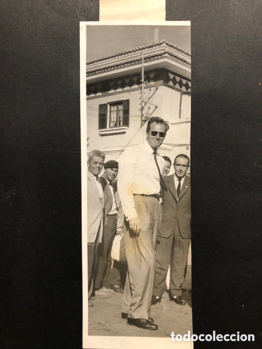 Cine: Foto original de charlton heston y jaime Prades