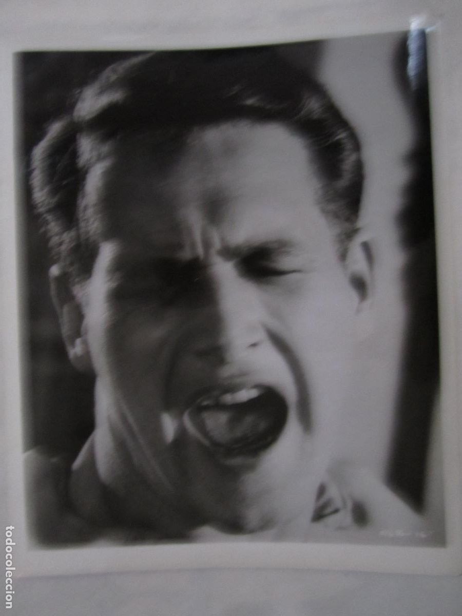 Cine: paul newman - foto b/n original - cinema actor - marcado por el odio