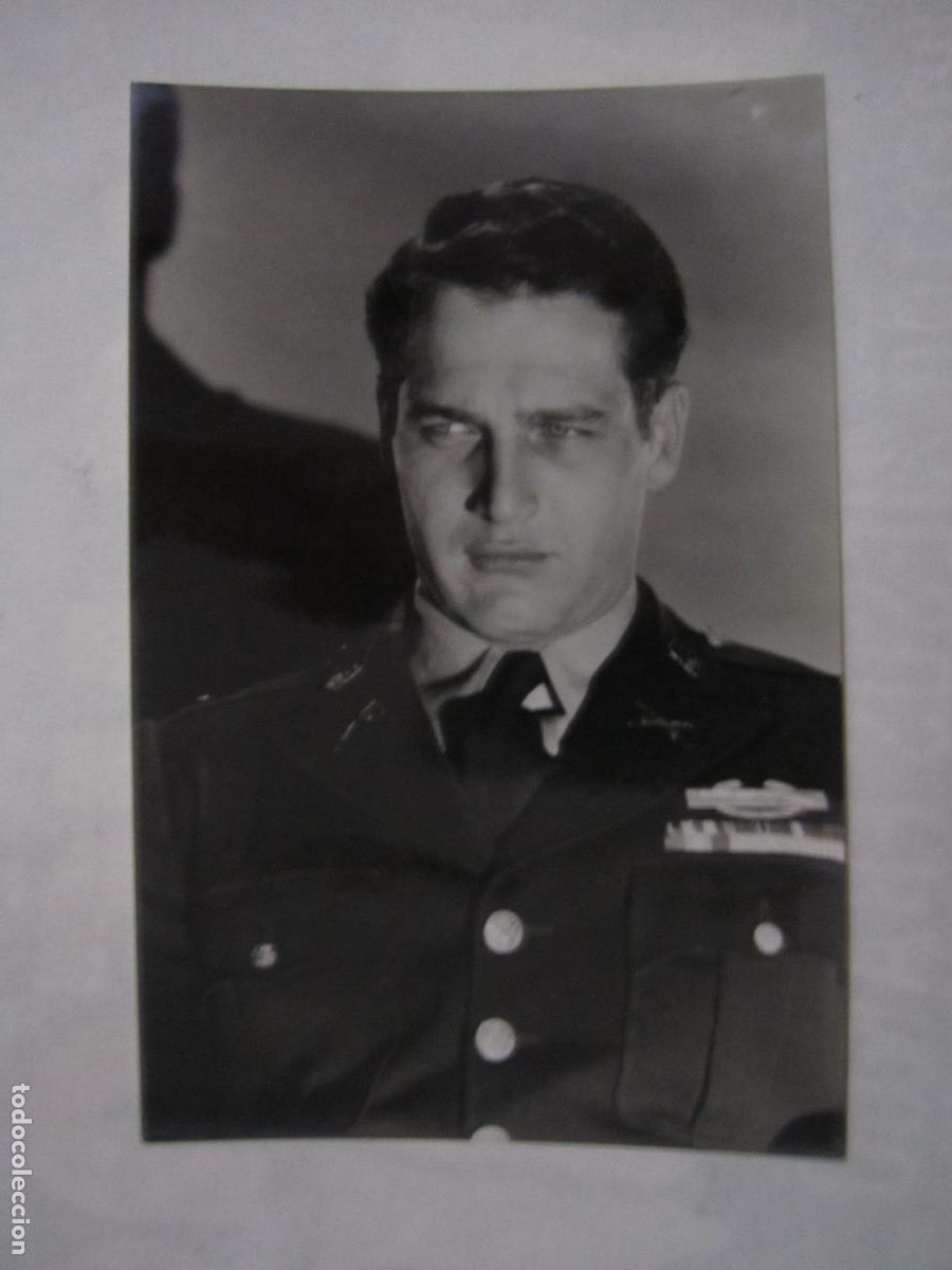 Cine: paul newman - foto b/n original - cinema actor - 12x18